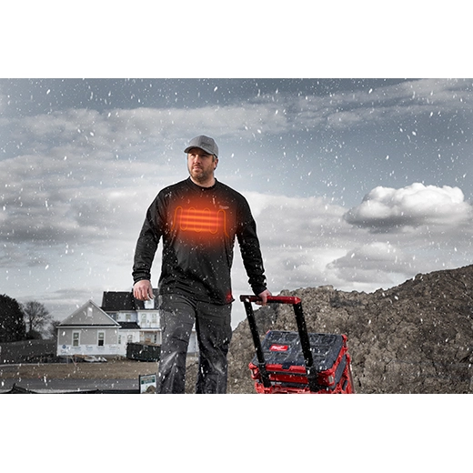 405B, 405B-20S, 405B-20M, 405B-20L, 405B-20XL, 405B-20XXL, 405B-203XL, 405B-21 - USB Rechargeable Heated WORKSKIN Midweight Base Layer