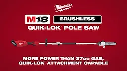 M18 QUIK-LOK Brushless Pole Saw.