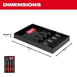 4pc Hose Pick Set