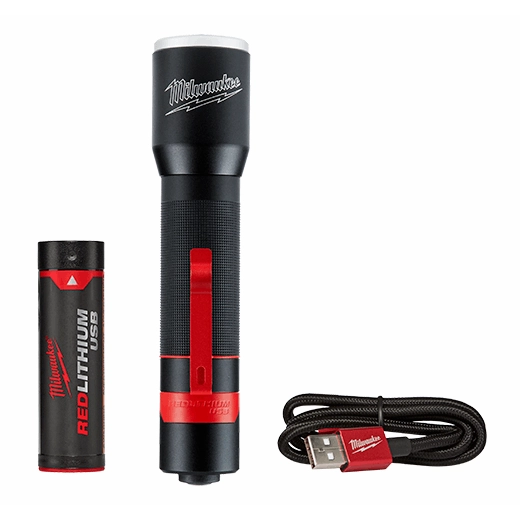 - USB Rechargeable Flashlight