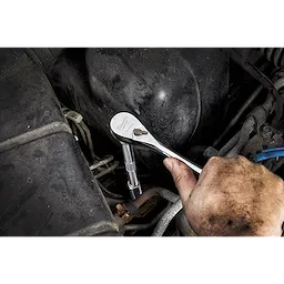 56pc 3/8" Drive SAE and Metric Ratchet and Socket Set