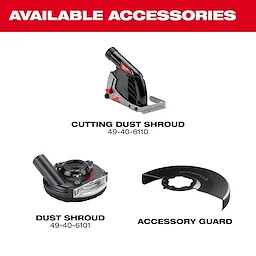 M18 FUEL™ 4-1/2"-6" Variable Speed Braking Grinder