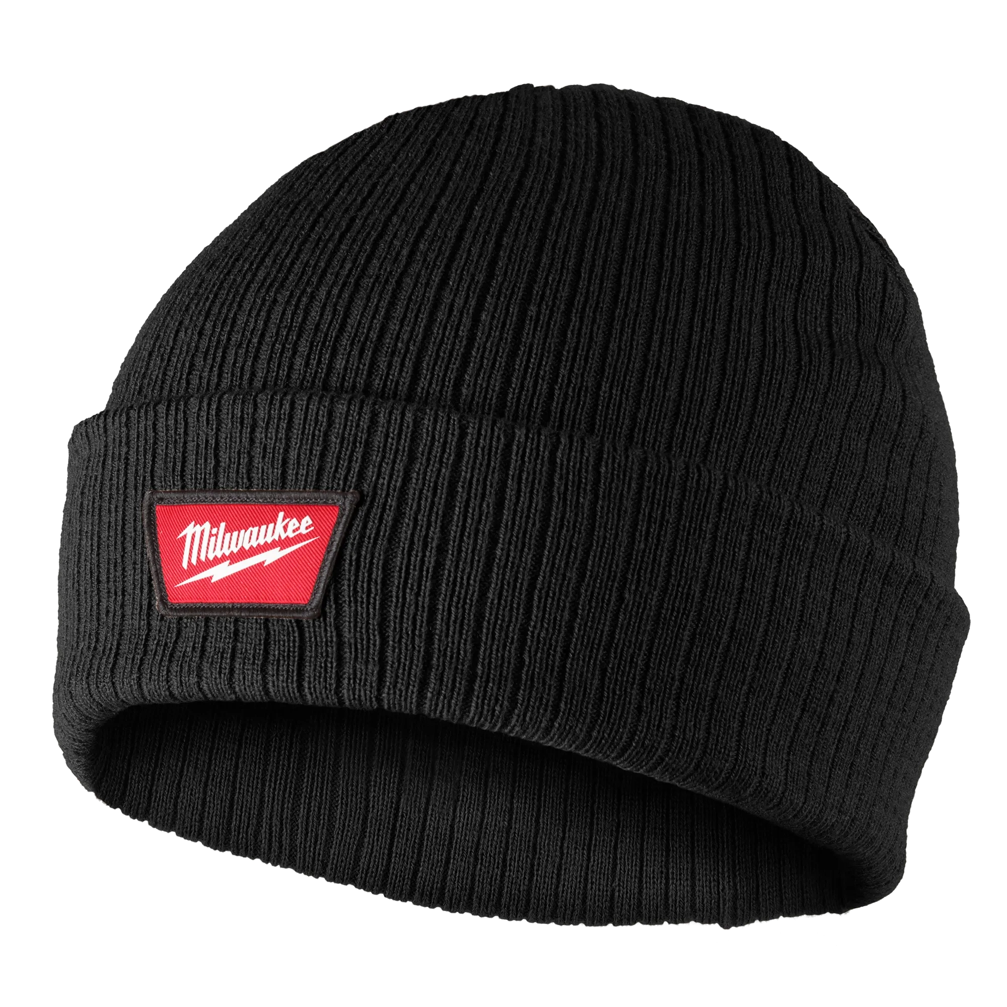 Image of the Milwaukee Rib-Knit Cuffed Beanie in black