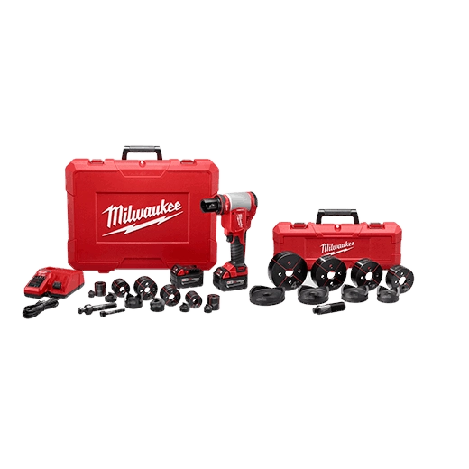 2676-23 - M18 FORCE LOGIC™10 Ton Knockout Tool Kits: 2676-20; 2676-22; 2676-23