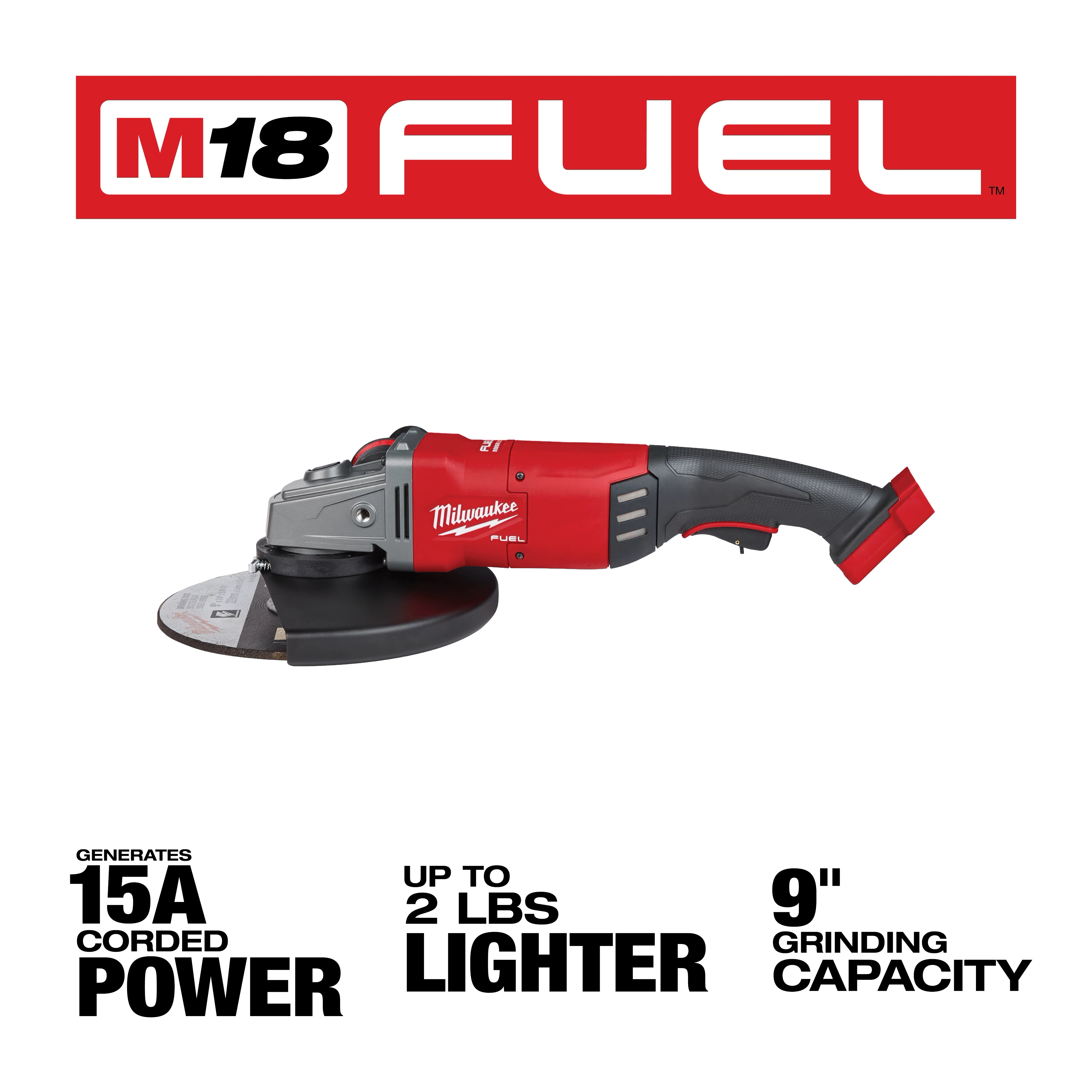 M18 FUEL 7"/9" Large Angle Grinder FUEL USPs