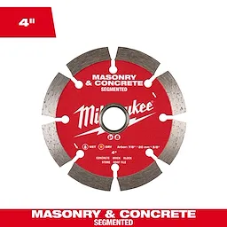 Milwaukee Segmented Masonry & Concrete Diamond Blade
