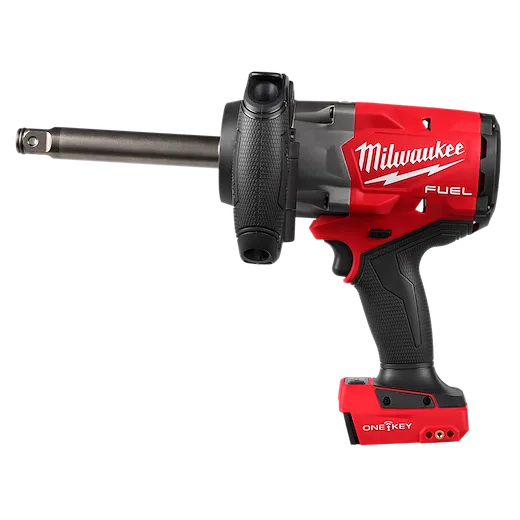 M18 FUEL 3/4" Extended Anvil High Torque Impact Wrench w/ ONE-KEY handheld power tool on plain background.