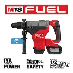 M18 FUEL 1-3/4" SDS MAX Rotary Hammer Kit w/ (2) 12.0 Battery FUEL USP
