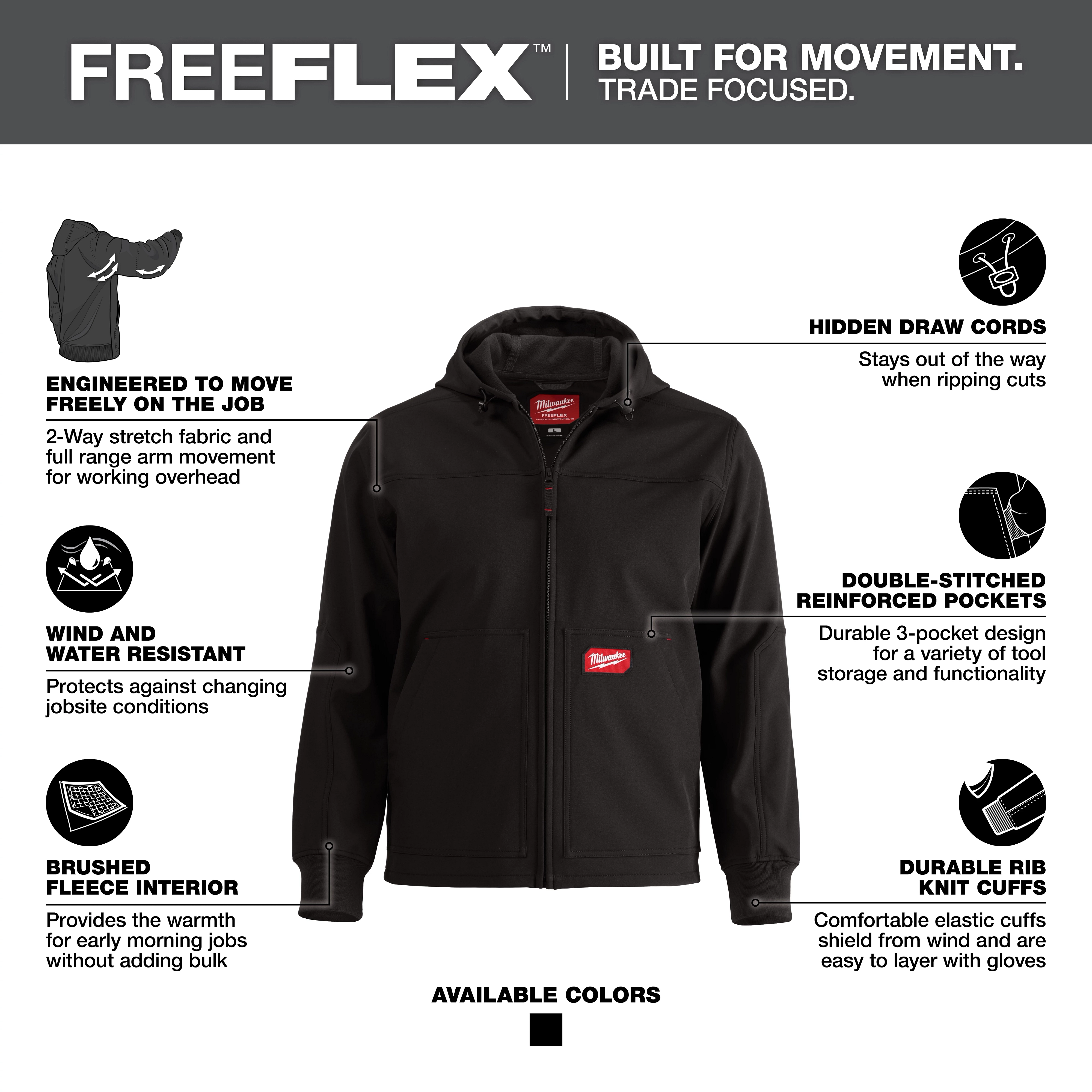 FREEFLEX™ Softshell Hooded Jacket