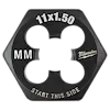M11-1.50 mm 1-Inch Hex Threading Die