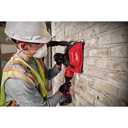 7" / 9" Large Angle Grinder Cutting Shroud App Shot