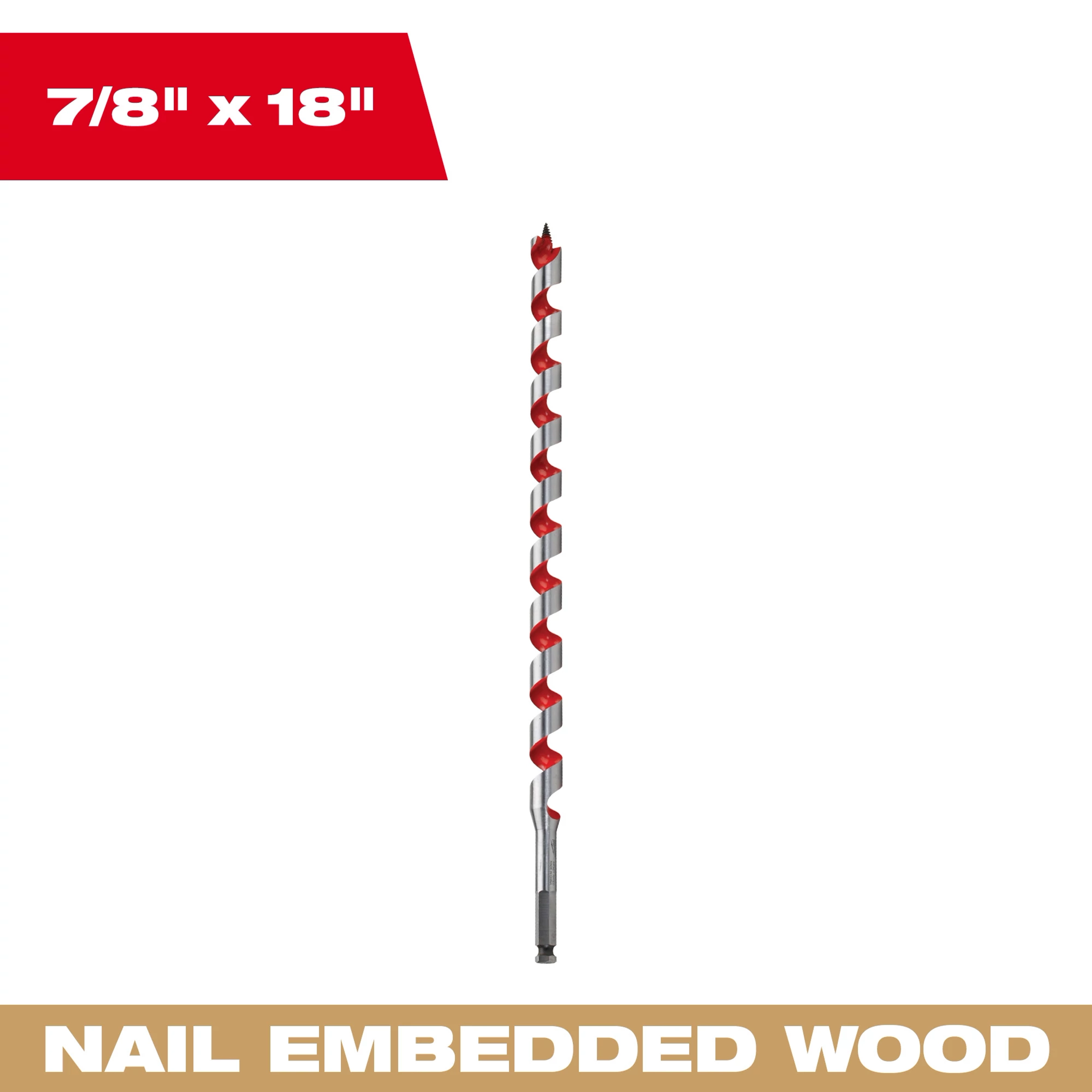 7/8" x 18" Ship Auger Bit