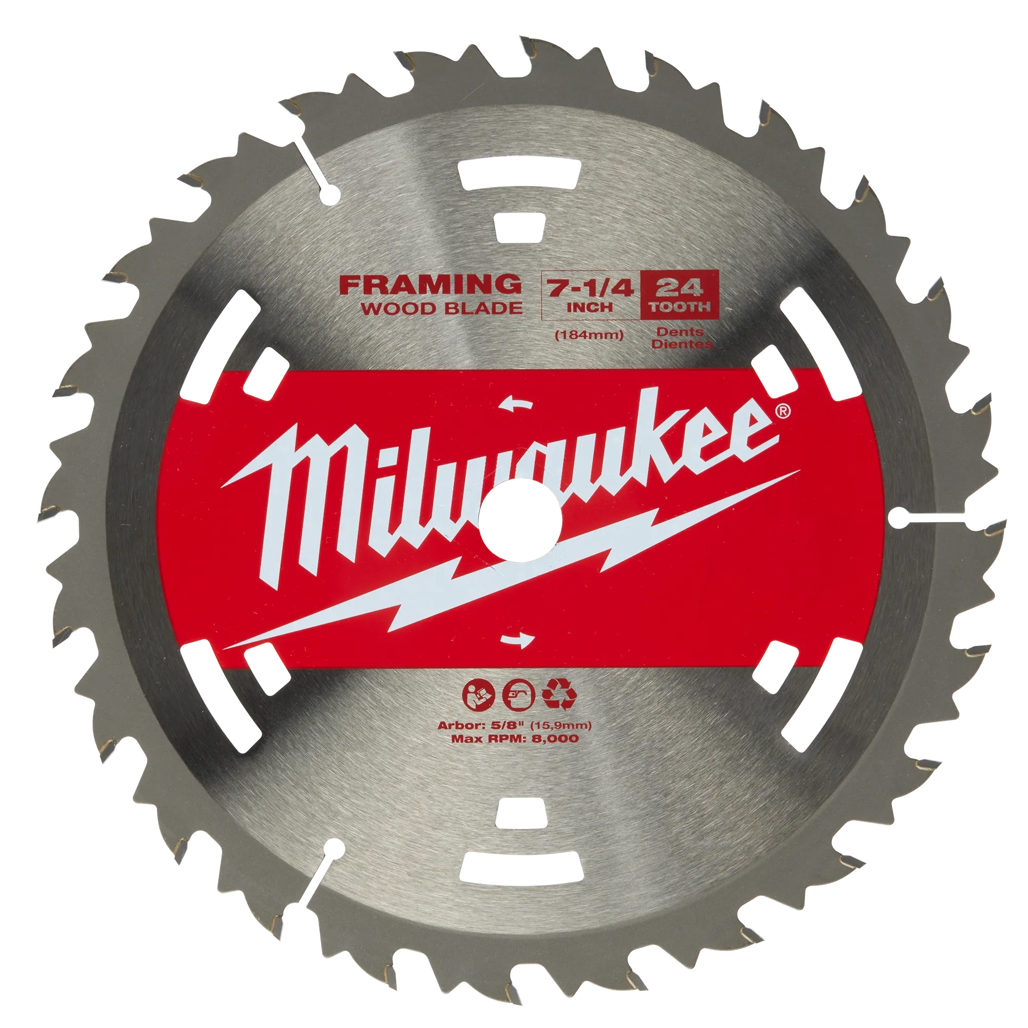 Product image for MILW 48-40-1711 7-1/4" 24T Gen Cons