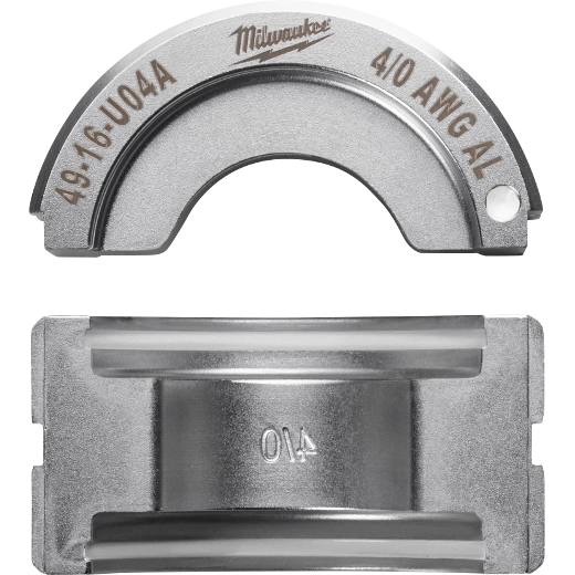 49-16-U04A - 4/0 Aluminum U Style Die
