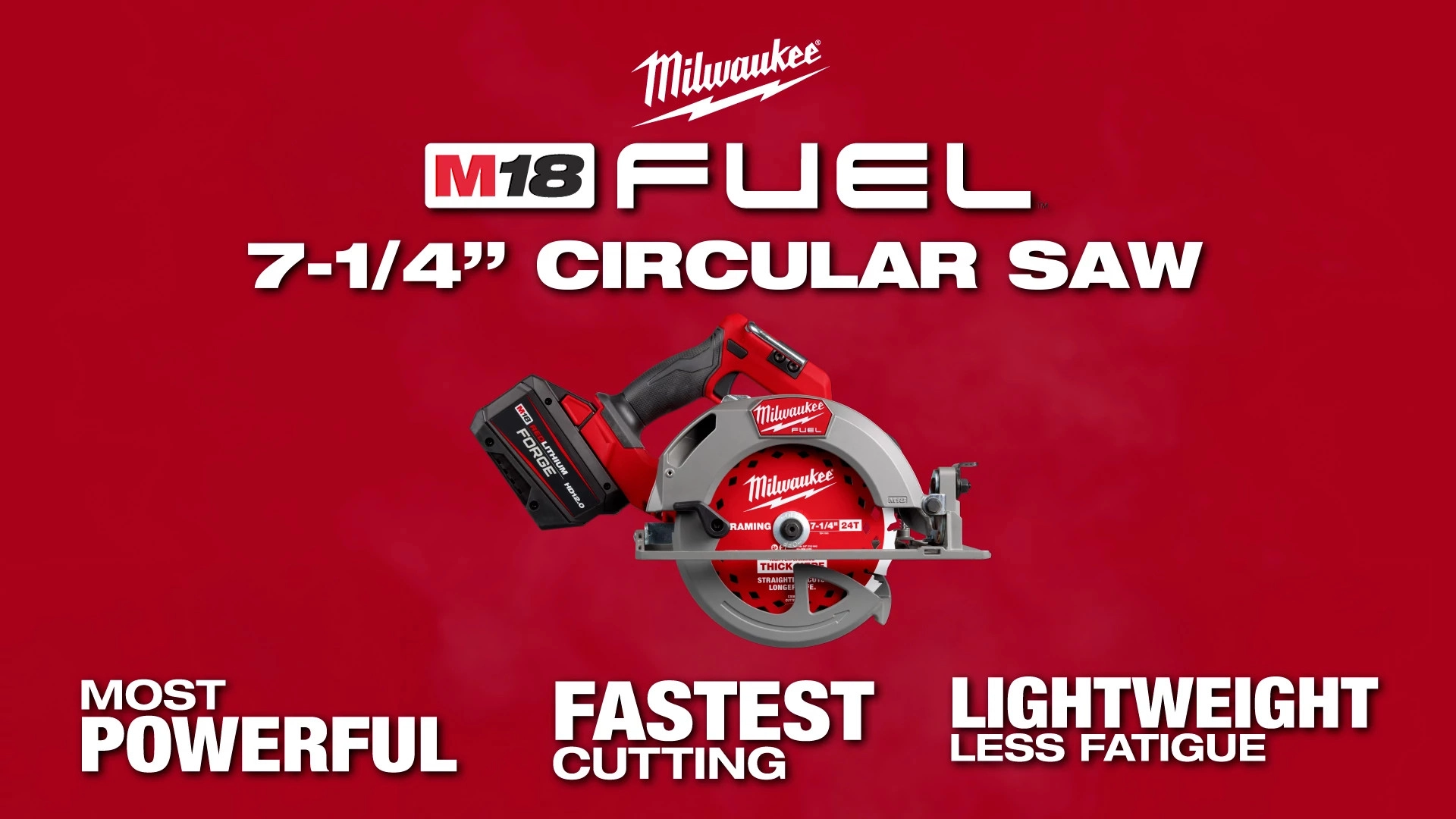 Milwaukee® M18 FUEL™ 7-1/4” Circular Saw