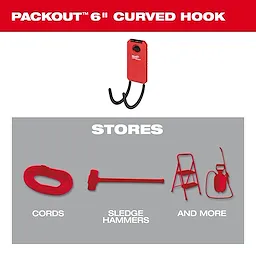 PACKOUT™ 6" Curved Hook