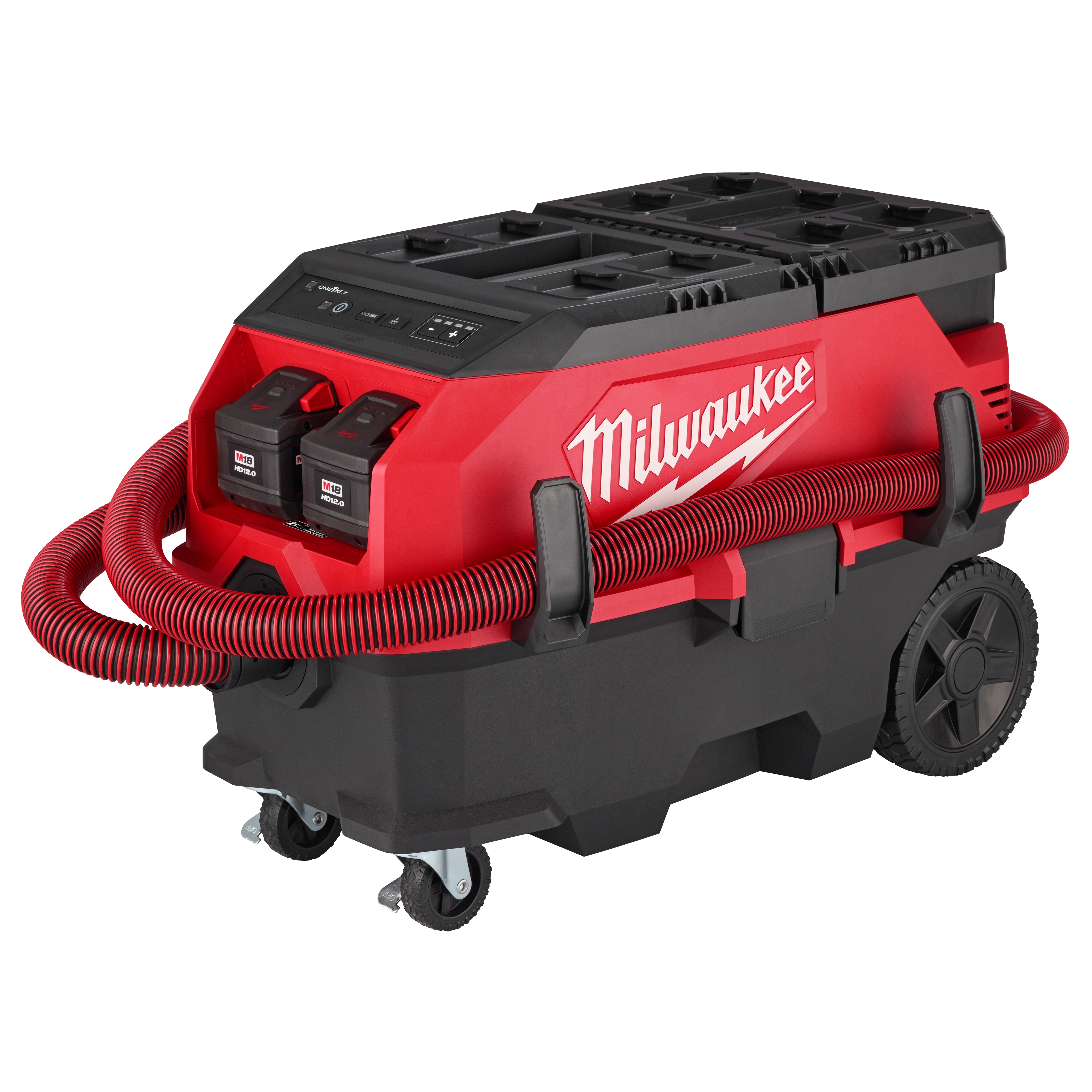 M18 FUEL™ PACKOUT™ Dual Battery 9-Gallon Dust Extractor w/ VACLINK™ Kit