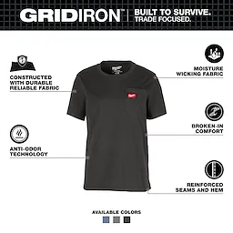 Image of the Women's GRIDIRON™Pocket T-Shirt - Short Sleeve