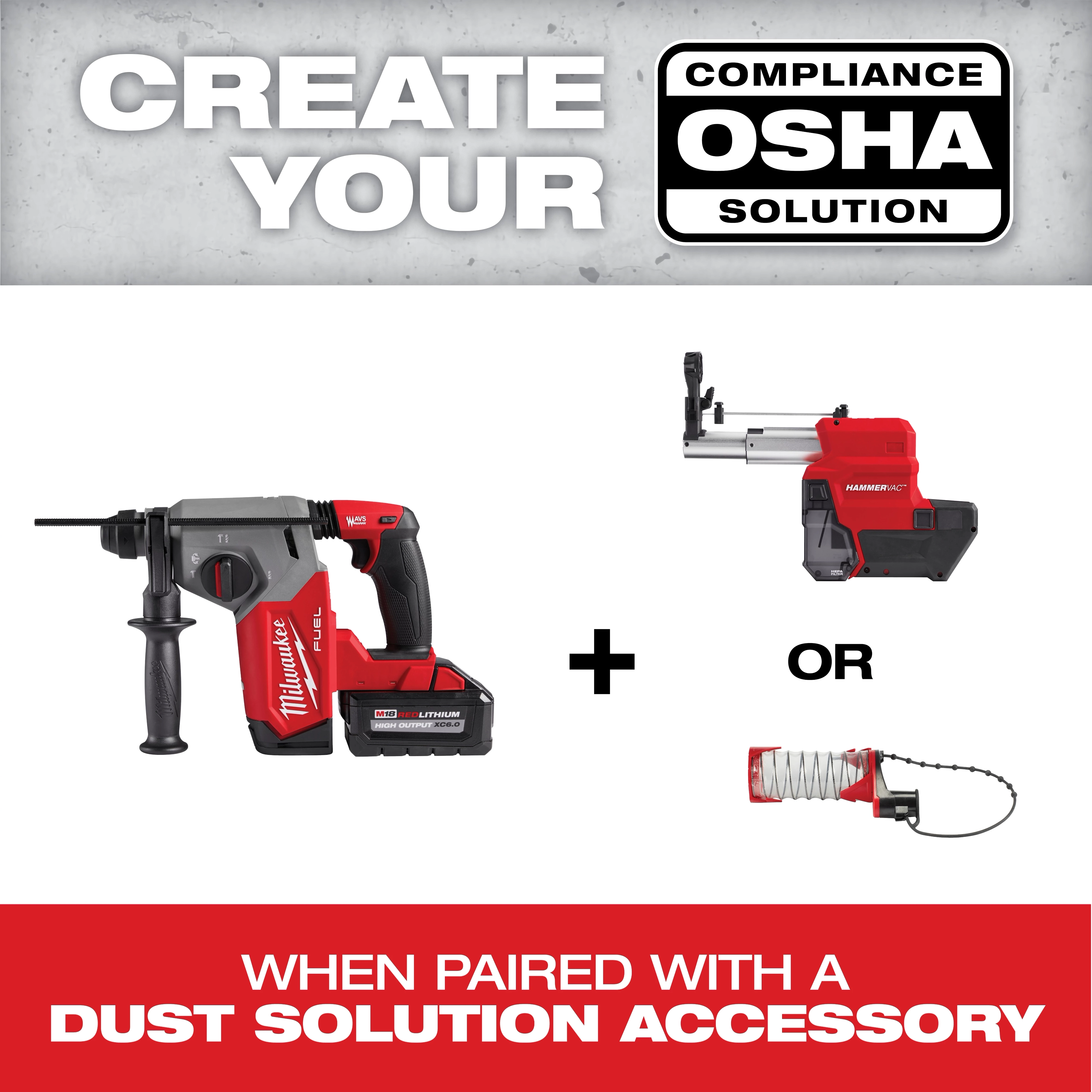 Hammer Vac OSHA Compliance Graphic
