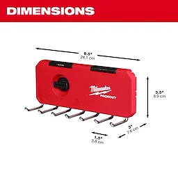 PACKOUT™ 7-Hook Rack