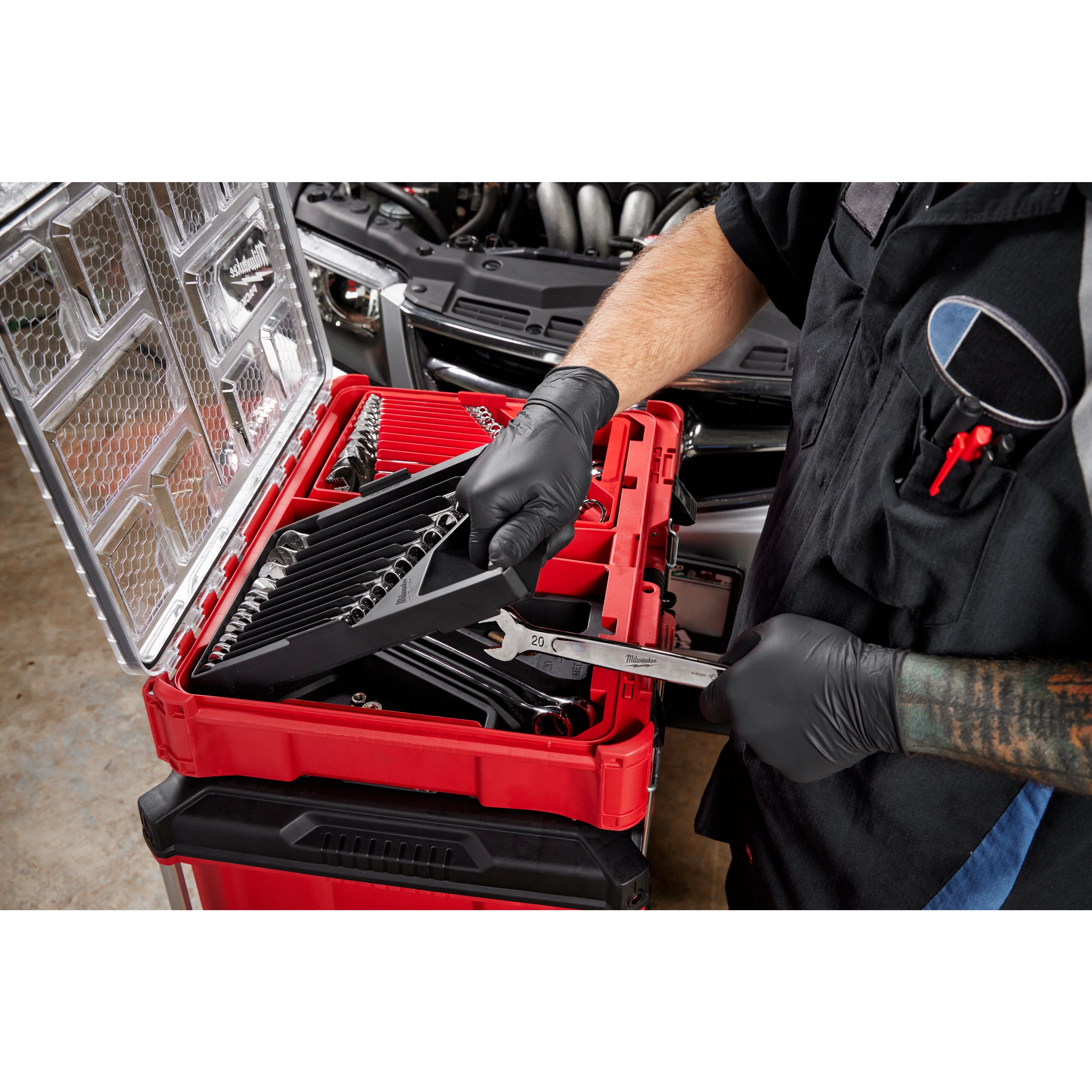 30pc Metric & SAE Combination Wrench Set with PACKOUT™ Organizer