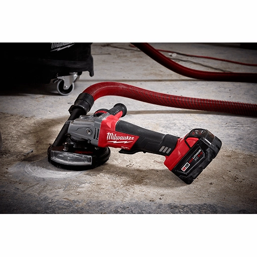 2780-22 - M18 FUEL™ 4½" / 5" Grinder Slide Switch, Lock-On w/ XC5.0, Surface Grinding Shroud, Vacuum