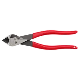 8" Diagonal Dipped Grip Pliers (USA)