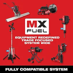 MX FUEL™ Battery System Tile
Equipment Redefined
Trade Focused
System Wide
Fully Compatible System