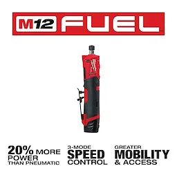 M12 FUEL 1/4" Straight Die Grinder FUEL USPs