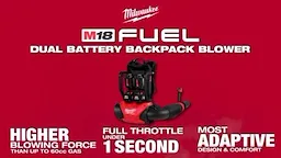 M18 FUEL DUAL BATTERY BACKPACK BLOWER