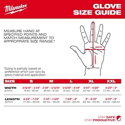 Glove Size Guide