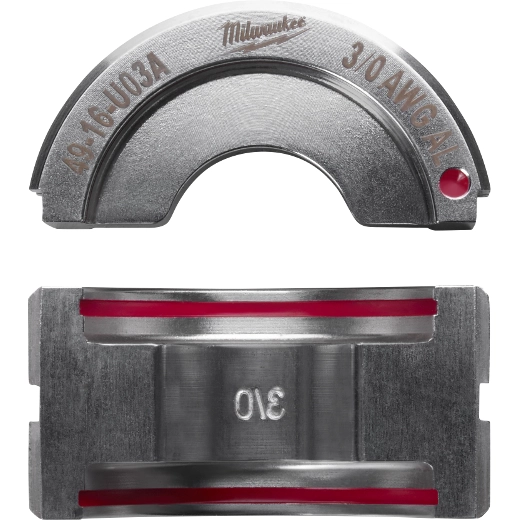 49-16-U03A - 3/0 Aluminum U Style Die
