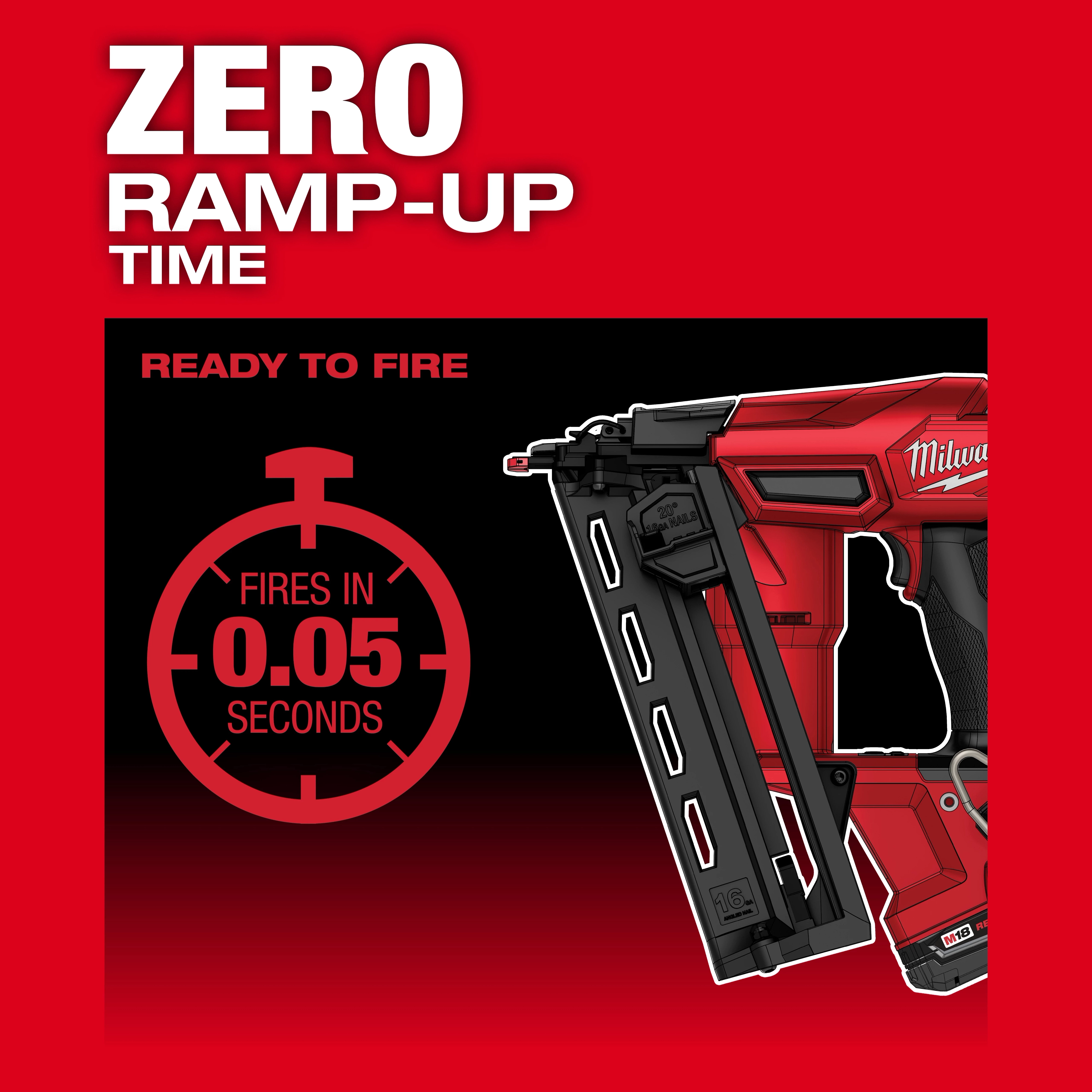 M18 FUEL™ 16 Gauge Angled Finish Nailer USP Chart 3
