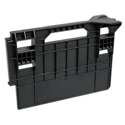 The Divider for PACKOUT Crate is a black, rectangular organizational tool, designed to fit inside a PACKOUT crate system. It features multiple vertical and horizontal slots for customized storage and enhanced structural support.