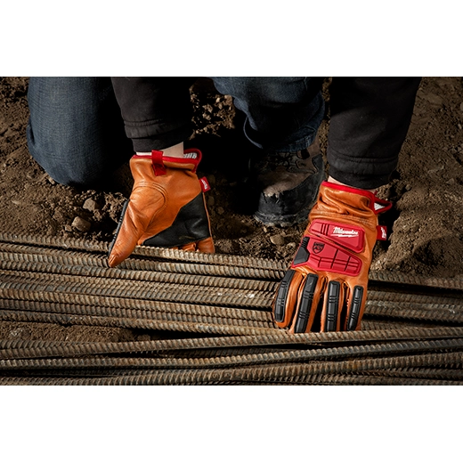 48-22-8772 - Impact Cut Level 3 Goatskin Leather Gloves