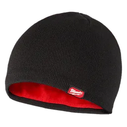 Image of the Milwaukee Fleece-Lined Beanie in black