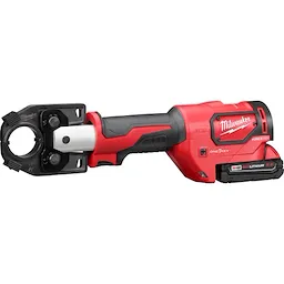 2679-22 - 2679-20 FORCE LOGICâ„¢ M18â„¢ 600 MCM U-Die Crimper, Commercial U-Crimping Jaw, (2) M18â„¢ REDLITHIUMâ„¢ 2.0 Compact Battery Packs, M18â„¢ and M12â„¢ Multi-Voltage Charger, Carrying Case