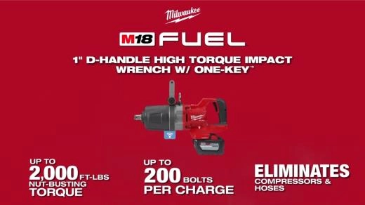 M18 FUEL 1in D-Handle High Torque Impact Wrench