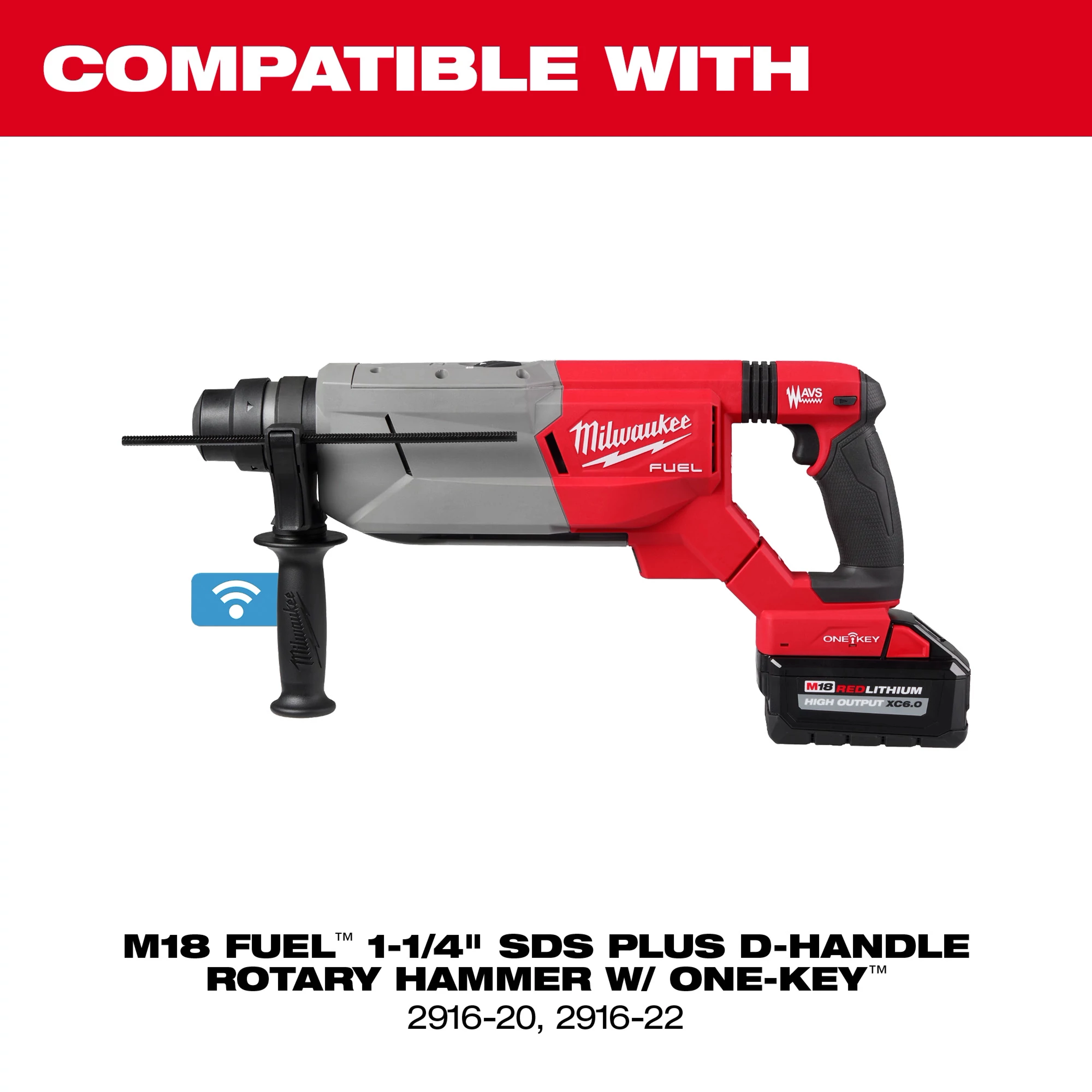 M18 FUEL™ HAMMERVAC™ 1-1/4" Dedicated Dust Extractor
