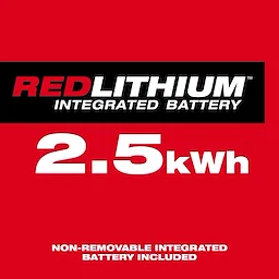 REDLITHIUM 2.5kWh Integrated Battery - Non-Removable Integrated Battery Included