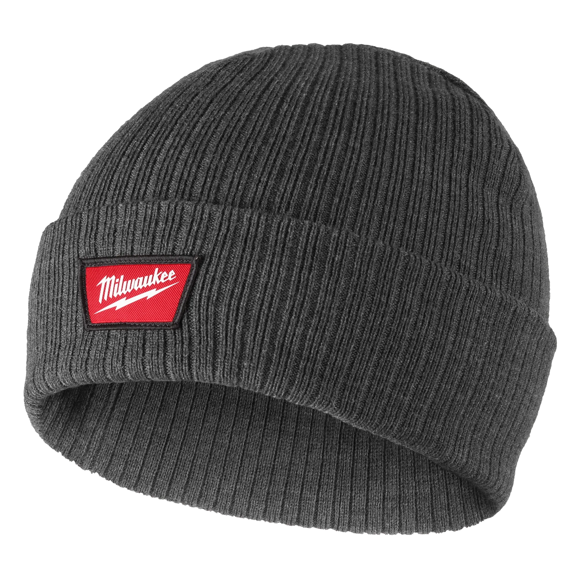 Image of the Milwaukee Rib-Knit Cuffed Beanie in gray