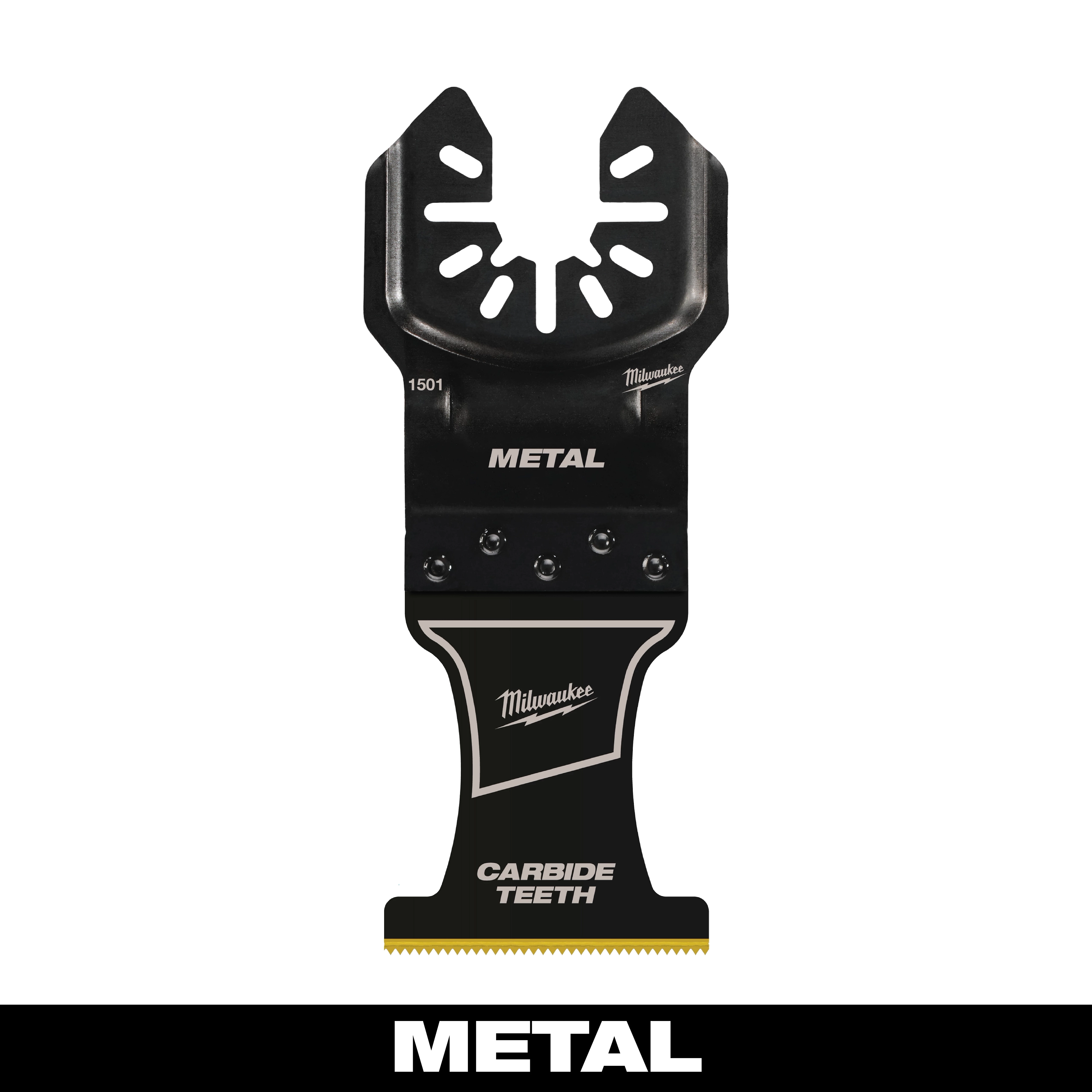 MILWAUKEE® OPEN-LOK™ 1-3/8" Carbide Teeth Metal Multi-Tool Blade