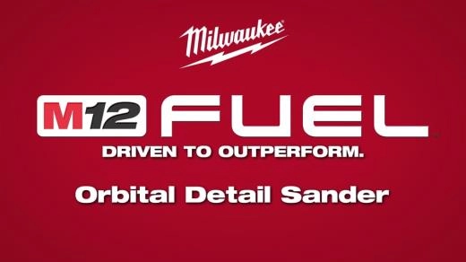 M12 FUEL Orbital Detail Sander