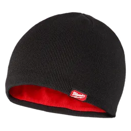 Image of the Milwaukee Fleece-Lined Beanie in black