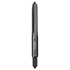 1/4"-20 NC Straight Flute Plug Tap with straight flutes, black finish, threading section, and a square-shaped end.