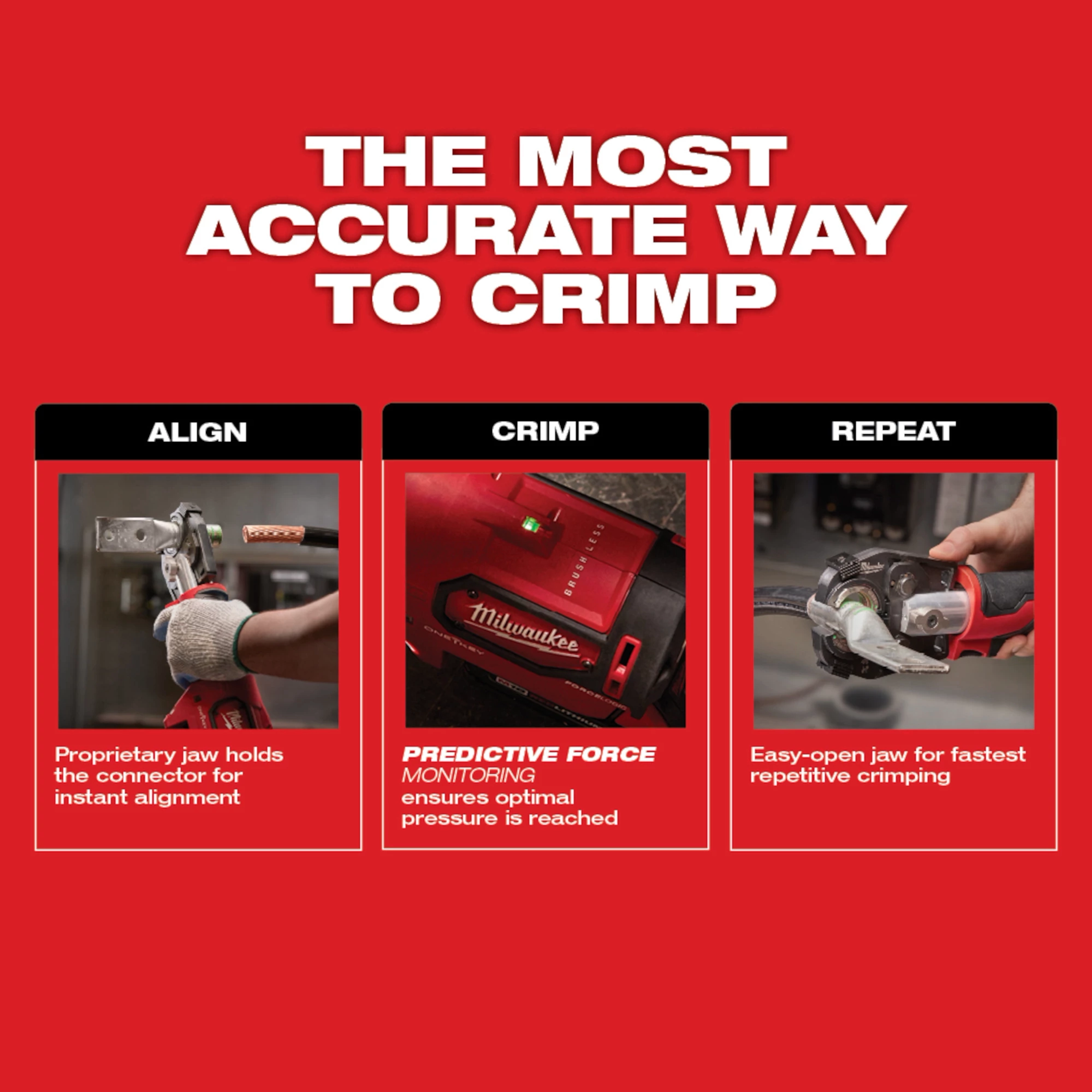 M18™  FORCE LOGIC™ 600 MCM Crimper