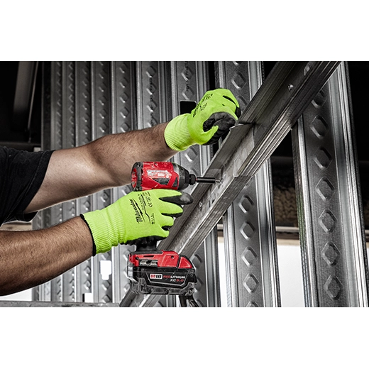 48-73-8932 - Hi Vis Cut Gloves