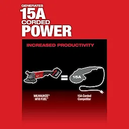 M18 FUEL 7'-9" Large Angle Grinder USP Chart 1