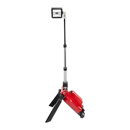 The product image shows the %2Afor%20web%20use%20only, a red and black extendable tripod work light with an adjustable LED lamp head.