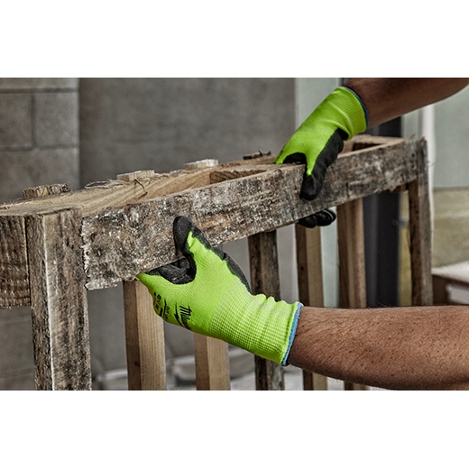 48-73-8922 - Hi Vis Cut Gloves